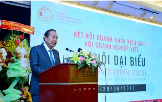 Hiệp hội doanh nhân Việt Nam ở nước ngoài không ngừng phấn đấu, đóng góp cho sự nghiệp xây dựng đất nước